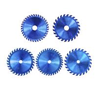 Sega circolare, 1pc 85mm Lama for for legno 24/30/36T Mini lama for circolare rivestita in blu 85x10/15mm Disco da taglio in metallo duro Lama for TCT, 85x15x36T(85x10x30T)