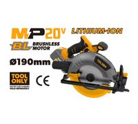 SEGA CIRCOLARE 20V BRUSHLESS SERIE MP20V TOLSEN