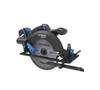 SEGA CIRCOLARE A BATTERIA A MANO 20V TAGLIO 190mm LAMA 24DENTI CS20X-190 HYUNDAI