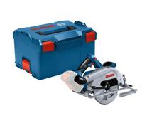 Bosch Professional 18V System Sega circolare a batteria GKS 18V-68 (incl. 1 guida parallela, 1 lama, inserto, BOXX)