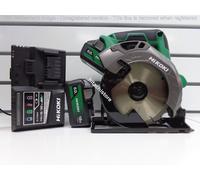 SEGA CIRCOLARE A BATTERIA C1806DA HIKOKI 2 BATTERIE 18V 5.0Ah VALIGETTA