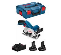 Sega Circolare BOSCH GKS 12V-26 (2 x 6,0 Ah + GAL12V-40 + L-Boxx 136)
