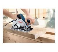 Sega circolare BOSCH GKS 165 in scatola di cartone con 1 lama di legno