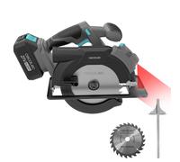 Sega Circolare Cecotec DirectPrecission 8000 Vision 21V Brushless 165mm Laser