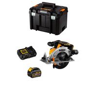 Sega Circolare DeWALT DCS565T1 (1 x 54V/18V 6,0 Ah + DCB116 + TSTAK VI)