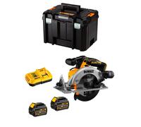 Sega Circolare DeWALT DCS565T2 (2 x 54V/18V 6,0 Ah + DCB116 + TSTAK VI)