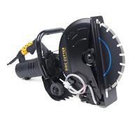 Sega circolare elettrica 220V Scanalatrice da parete da 14 pollici Scanalatrice elettrica portatile con cavo Taglierina a disco Black