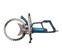 Sega circolare elettrica for cemento, macchina for il taglio di muri senza polvere, profondità 27 cm, for muratura armata e pietra naturale 8800 W
