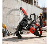 Sega circolare per calcestruzzo 8980W, una nuova macchina per il taglio del calcestruzzo per scanalature nei muri, adatta per barre d'acciaio, mattoni e piastrelle