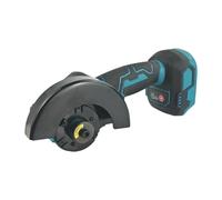 Sega Circolare, Smerigliatrice Angolare Senza Spazzole Da 2 Pezzi Utensile TAGLIO 4 Pollici Potenza Della Per Taglio A Batteria A 3 Velocità,Per Legno Metalli Teneri(Blue)