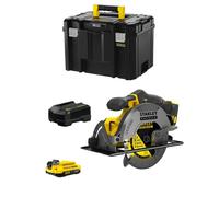 Sega Circolare STANLEY FatMax SFMCS500D1T (1 x 2,0 Ah + Caricabatteria + TSTAK V