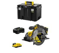 Sega Circolare STANLEY FatMax SFMCS500D1T (1 x 2,0 Ah + Caricabatteria + TSTAK VI)