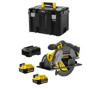 Sega Circolare STANLEY FatMax SFMCS500M2T (2 x 4,0 Ah + Caricabatteria + TSTAK V