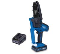 Potatore c-ps100-x 20v con batteria 2,0Ah e caricabatteria ixes Scheppach
