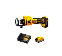 Sega da taglio per cartongesso DeWALT DCE555E1-SK (1 x 1,7 Ah Powerstack + DCB1104)
