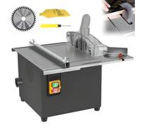 Sega da tavolo 1600 W Mini sega da tavolo mini sega elettrica da tavolo con raccolta polvere copertura antipolvere angolo regolabile per legno plastica acrilico taglio