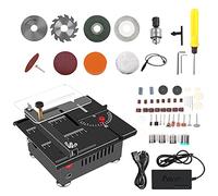 Sega da tavolo 24V 100W Taglierina for sega elettrica da tavolo Angolo di velocità Taglierina for lama sollevabile for legno Plastica Regolabile Non regolabile Durata Notevole(Color:Non-Liftable Blade