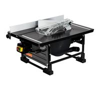 Sega da tavolo da 8 pollici per posto di lavoro, motore in rame da 6,7 ampere, velocità di taglio fino a 3576 giri/min, lama 24 T, kit di sega da tavolo portatile compatto, con mitra