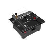 Sega da tavolo in miniatura, Mini Da Tavolo 100 W, 7 Velocità, Lama Angolare, Altezza Regolabile, Taglierina Elettrica For Legno, Acrilico E Plastica,per tagliare metallo e legno