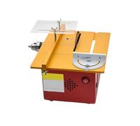 Sega da tavolo in miniatura, Mini Da Tavolo Multifunzionale T60/T50, A Catena For Lavorazione Del Legno Fai Te, Macchina Taglio Scorrevole Elettrica Uso Domestico,per tagliare metallo e legno(T60)