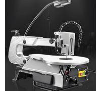 Sega Da Traforo Da 16 Pollici, Macchina Multifunzionale Per Il Taglio Del Legno, Sega Da Tavolo Regolabile Da 0 A 45°, Velocità Variabile, Con Luce Di Lavoro Per Lavorazione Del Legno, Artigiani