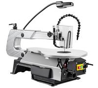 Sega Da Traforo Multifunzionale A Velocità Variabile Con Tavolo Inclinabile E Luce Da Lavoro, Macchina Da Taglio Elettrica Per Legno Di Precisione Per Progetti Di Lavorazione Del Legno