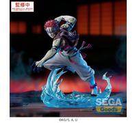Sega - DEMON SLAYER - Akaza - Xross Link - figura statica in PVC - 14 cm
