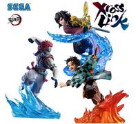 SEGA - Demon Slayer Infinity Castle - Akaza/Giyu/Tanjiro Xross Link Figure Set