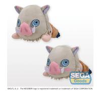 SEGA Demon Slayer Kimetsu No Yaiba Inosuke Blushing Lay-Down Plush 15"