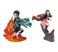 SEGA Demonio Slayer Xrosslink Figura Tanjiro Kamado Nezuko Set Di 2 Giappone