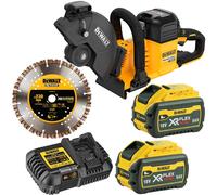 Sega DeWalt per acciaio e cemento 230 mm DCS691X2