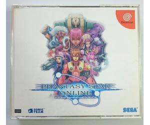 SEGA Dreamcast Phantasy Star Online First Limited Japan Retro DC Game Sigilla...