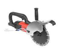 Sega elettrica per calcestruzzo, 2700 W, sega per pietra ad alte prestazioni, 7000 RPM fino a 68 mm di profondità per il taglio di aste in acciaio per calcestruzzo