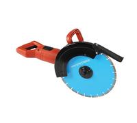 Sega elettrica per calcestruzzo 350 mm, sega circolare ad alte prestazioni 3000 W, profondità di taglio 135 mm, sega a disco a secco/umido con tubo dell'acqua, lama per pietra granito, mattoni