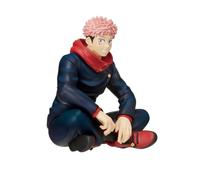 Sega Figura Yuji Itadori (Jujutsu Kaisen) Perching PVC 11 cm Noodle Stopper Nuovo