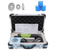 Sega for rimozione gessi, seghe elettriche mediche for gessi, taglierina for gessi ortopedici con 3 lame, taglierina oscillante, 6 velocità, bassa rumorosità, 3 bende(One set of plaster saw)