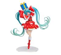 Hatsune Miku Series Luminasta Pvc Statua Hatsune Miku Natale 2024 19 Cm Sega