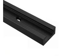 Sega, in lega di alluminio, con scanalatura a T, per fresatrice e sega da tavolo, compatibile con banchi da lavoro da 300-600 mm, adatta a morsetti a vite a T (500 mm)