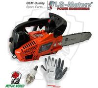 SEGA MOTOSEGA A SCOPPIO PER POTATURA A SBRANCARE 25CC 1,2 HP BARRA LAMA 25 CM