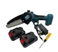 SEGA/MOTOSEGA ELETTROSEGA LAMA 6''CON SEBATOIO OLIO DOPIA BATTERIA 24V 2Ah LITIO