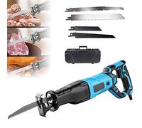 Sega Ossa Elettrica Sega da Macellaio per Carne, 900 W/1050 W/1300 W Sega per Carne Professionale per Uso Commerciale E Domestico, Sega per Carne Alternativa - 6 velocità Regolabile,Blue-900W (Blue 1