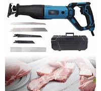 Sega Ossa Elettrica, Sega Ossa Macellaio 900 W/1300 W Sega Carne, per Uso Domestico Commerciale, Sega Carne Alternativa per Tagliare Carne, Ossa, Pancetta,Blue-1300 W (Blue 900 W)