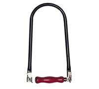 Sega per foglie di qualità con dadi ad ala in acciaio, tubo in acciaio da 13 mm, sporgenza 300 mm