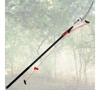 sega per rami alti ， Potatore telescopico for alberi, sega a palo estensibile, sega for potatura di alberi a lunga portata, cesoie for potatura e rifilatura di rami e foglie(24ft)