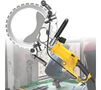 Sega professionale per il taglio di pareti,macchina elettrica per il taglio di scanalature su pareti,per granito,pietra,profondità 11,4/15,4/19,3 pollici,taglio senza angolo morto a 90° CutDepth390mm