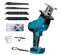 Sega recipro compatibile con Makita 18V Batterie, con 4 lame, sega a sciabola po