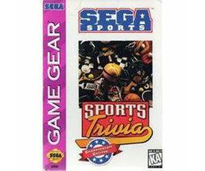 SEGA Sega Sports Trivia Quiz Sega (Game Gear)