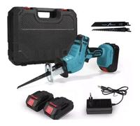 SEGA SEGHETTO A GATTUCCIO BATTERIA MOTOSEGA ELETTROSEGA 4 LAME 2 BATTERIE 48V