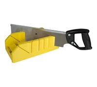 Sega Stanley 1-19-800 Ingletto con Serrucho e Sistema di Stoccaggio 350 mm