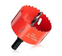 Sega Tazza 65mm, Seghe a Tazza Bi-metallo, Bi-metallica Sega a Tazza per Legno, Corona di Perforazione, Frese a Tazza per Metallo per Piastrelle, Porcellana, Vetro, Marmo e Ceramica